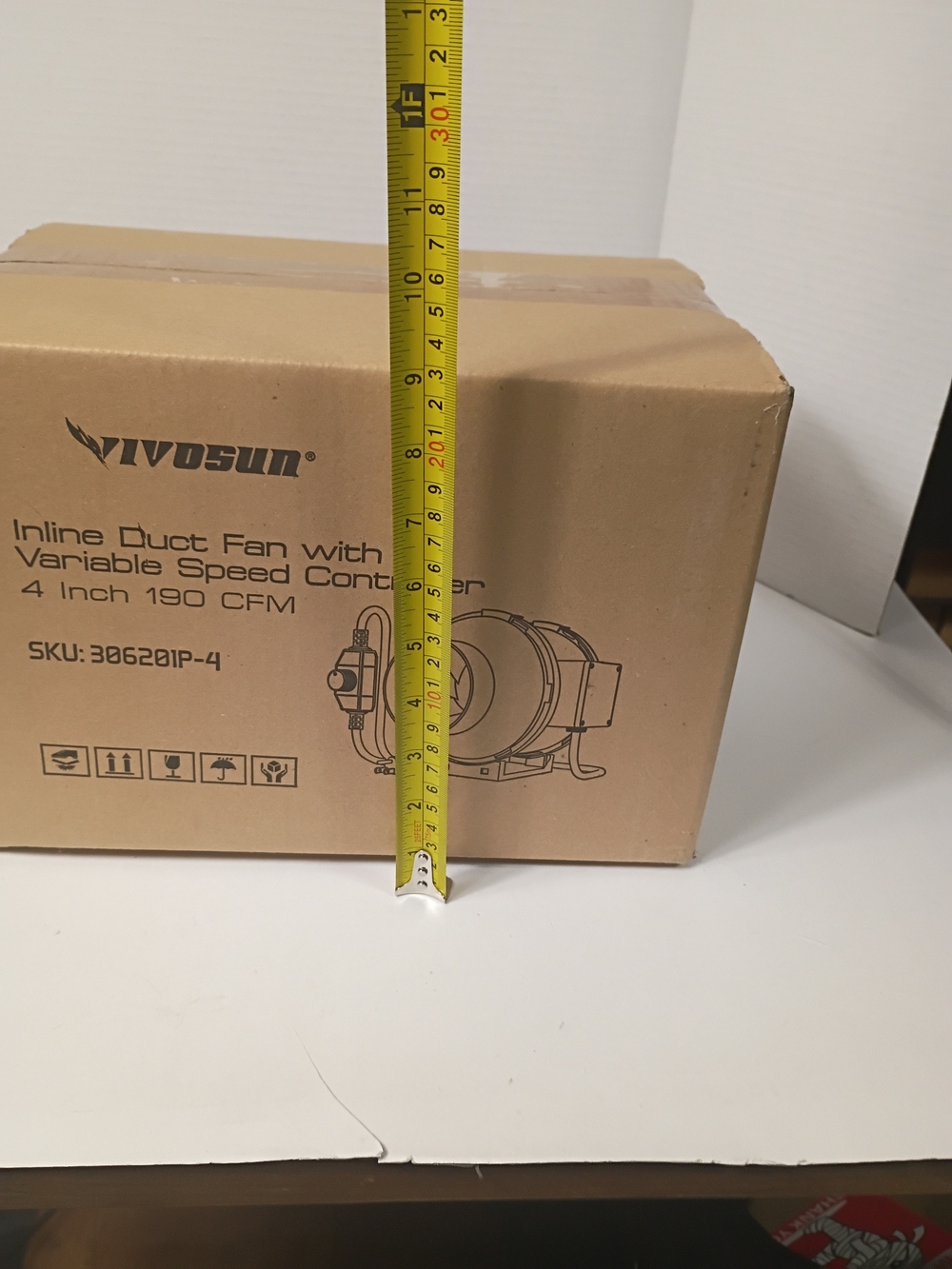 VIVOSUN Inline Duct Fan - Tan Box - Picture 8 of 8